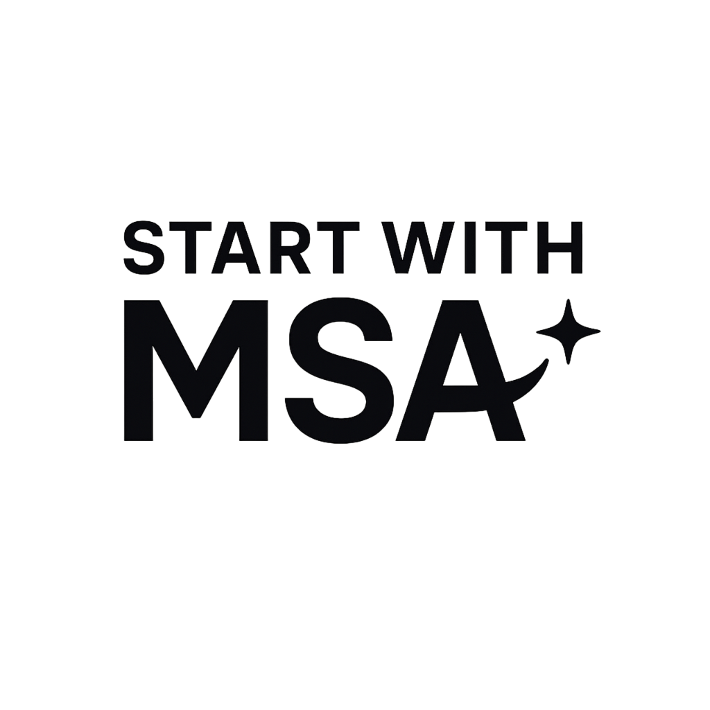 StartWithMSA Logo